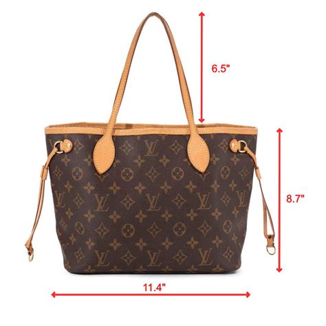 neverfull lv pm|louis vuitton neverfull pm measurements.